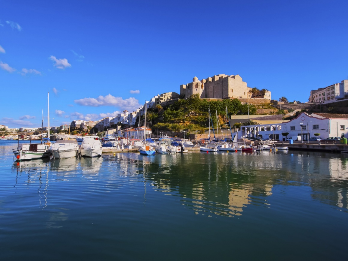 'View of Mao - capital city of Menorca, Balearic Islands, Spain' - Menorca